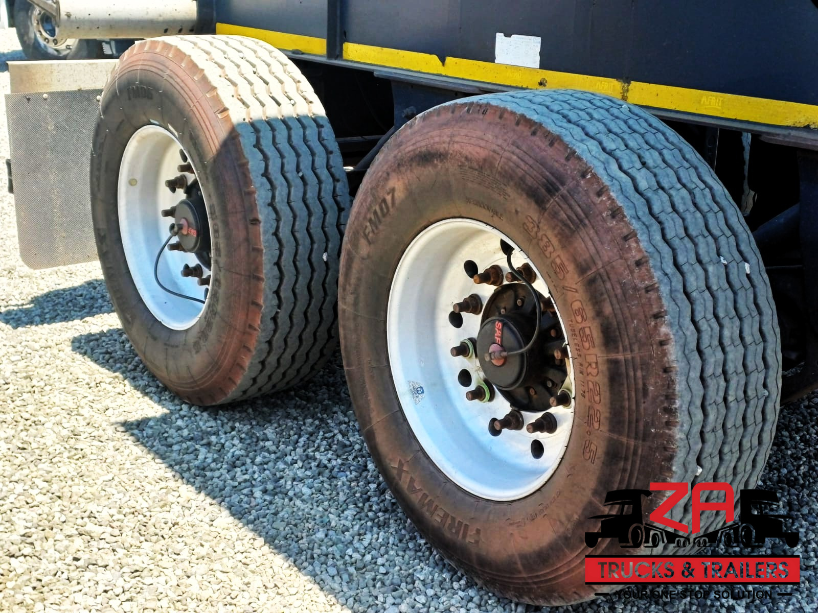 2021 AFRIT 18 CUBE SIDE TIPPER TRAILER #53359]